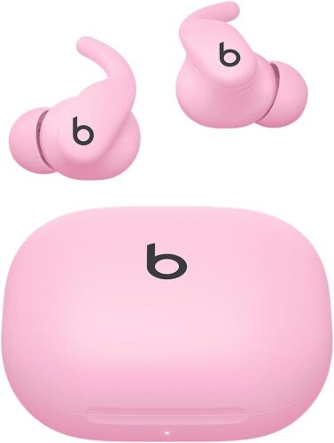 Beats Powerbeats Fit - Wireless Noise Cancelling Workout Earbuds with Secure-Fit Wingtips, Up to 30-Hour Battery Life, Sweat & Water Resistant, Apple & Android Compatible - Power Pink