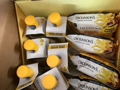 Case of Dickinson's Witch Hazel Pore Perfecting Toner and Cleansing Cloths