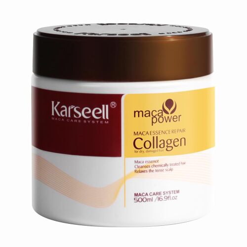 Collagen Hair Mask for Dry, Frizzy, Damaged Hair 16.90 oz | Deep Conditioning Hair Treatment Repairs, Moisturizes, Nourishing, Detangles Hair Leaving it Soft, Silky