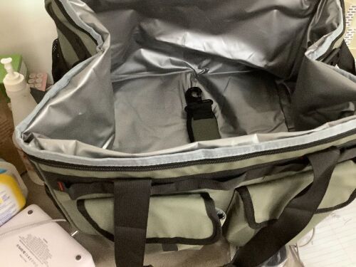 Insulated Green Cooler Bag