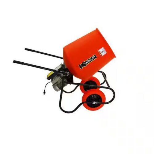 KUSHLAN 3.5 cu. ft. 3/4 HP 120-Volt Motor Direct Drive Cement Mixer