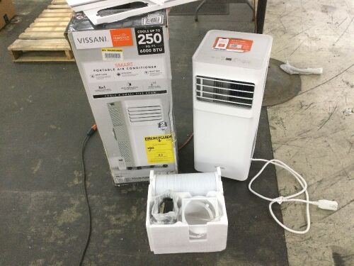 Vissani 6000 BTU Portable Air Conditioner