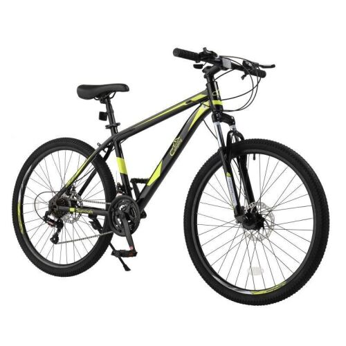 Campingsurvivals 26in 21-Speed Mountain Bike, High Carbon Steel Frame