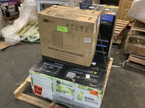 Pallet of Air Conditioners - For Parts or Repair