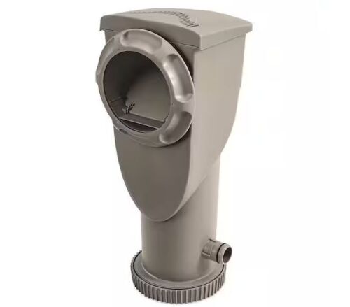 Funsicle 1500 Gallon SkimmerPlus Filter Pump System for Above Ground Pool, Gray