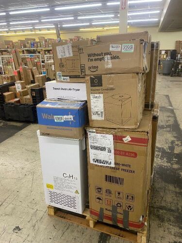 Salvage Pallet of Small Appliances - For Parts or Repair