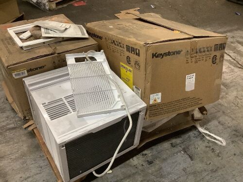 Lot of (3) Air Conditioners - For Parts or Repair