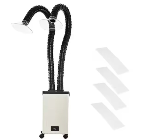 Skyshalo Solder Fume Extractor, 150W 165CFM with 3-Stage Filters, 3-Speed Adjustable Absorber for Soldering, DIY