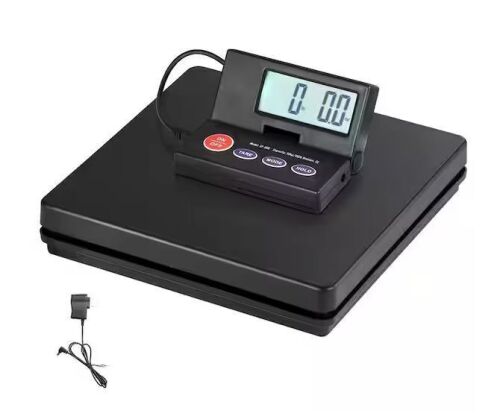 Digital Shipping Scale, 110 lbs. x 0.07 oz Heavy Duty Postal Scale, LCD Screen Display, Food Scale