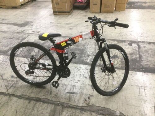 CamPing Survivals Foldable Mountain Bike 21 Speed - Missing Bolt on Handle