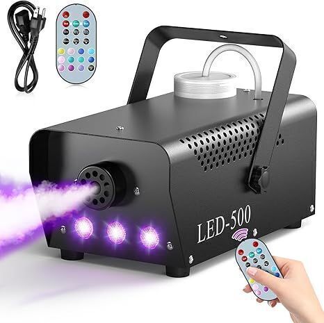 500W Smoke Machine with LED Lights