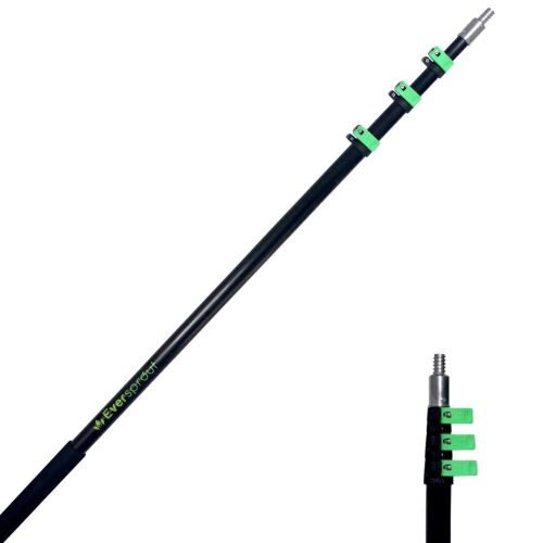 Eversprout 7-24 ft Heavy-Duty Aluminum Telescopic Extension Pole
