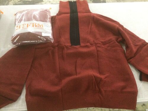 Lot of (2) Half-Zip Pullover Sweater, XL