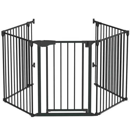 Bonnlo 120 Inches Wide Configurable Baby Gate