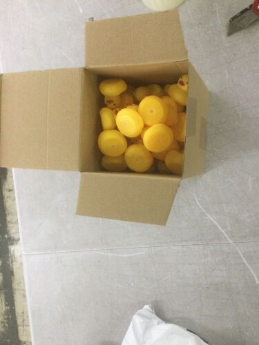 Yellow Rubber Ducky Keychains, 45pc