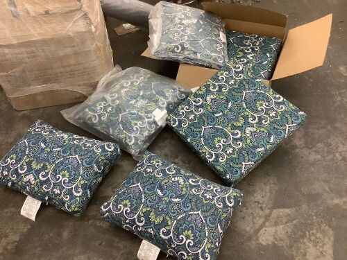 Lot of Matching Outdoor Cushions