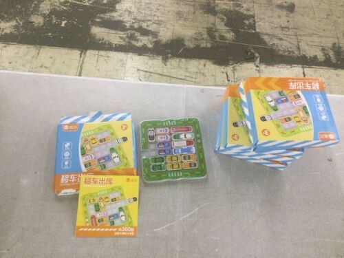 Lot of (6) Magnetic Car Parking Puzzle Game