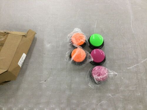 Recordable Answer Buzzer Buttons, 5 pc