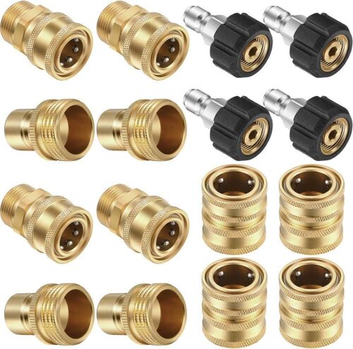16 Pack Pressure Washer Adapter Set