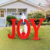 46" Joy Christmas Nativity Outdoor Decoration