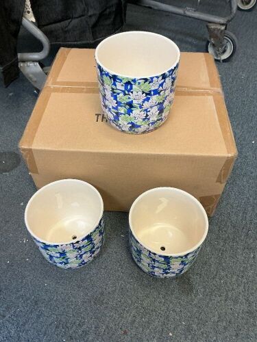Savannah Blooms Flower Planter, Lot of 12, New