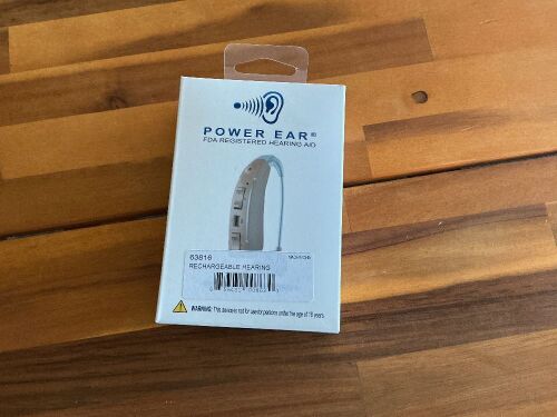 Power Ear, FDA Registered Hearing Aid