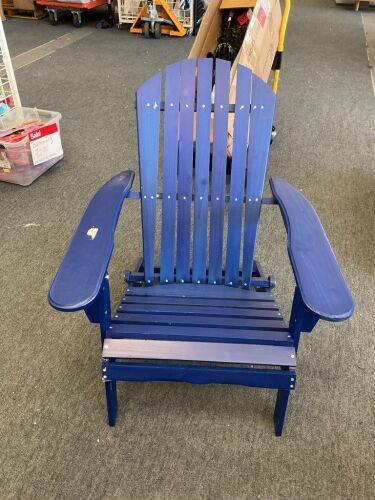 Adirondack Chair, Some Minor Damage Around Hardware