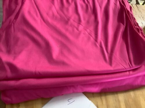 Set of 4 Backdrop Curtains for Parties, Photos - Hot Pink