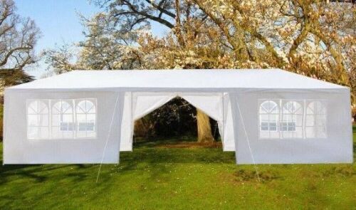 Winado - 10'x30' Upgrade Spiral Tube Canopy Party Wedding Tent Outdoor Waterproof for Birthday Gazebo Pavilion 8 Walls