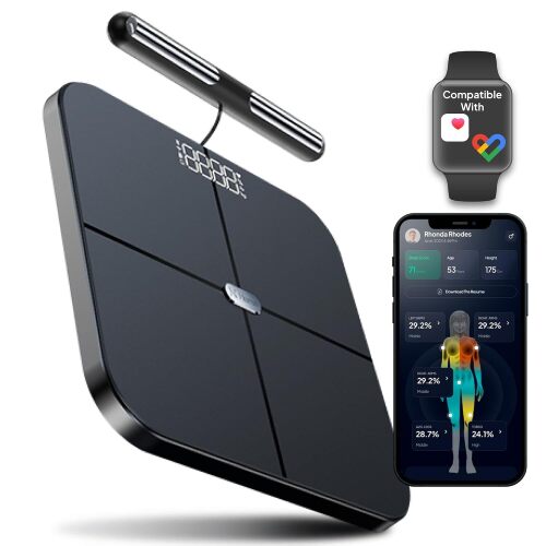 Hume Health - The Body Pod - Home Body Analyzer and Free Bluetooth App - 45+ Key Health Metrics - Accurate Personalized Data - Body Composition Scale - Smart Scale for Body Weight