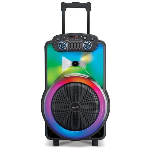 The Show Wireless 80 -Watt Bluetooth Indoor/Outdoor Party Speaker in Black 1 Speaker Set