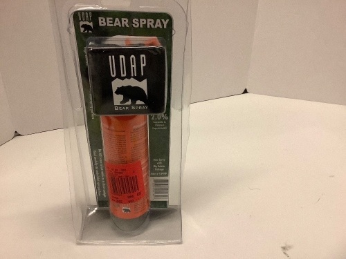 VDAP Bear Spray Bear Deterrent - Lot 27