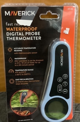Fast Reading Waterproof Digital Probe Thermometer - Lot 103