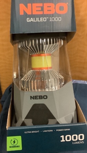 Nebo Galileo 1000 Ultra bright, Lantern, Power Bank, 1000 Lumens, Rechargable - Lot 109