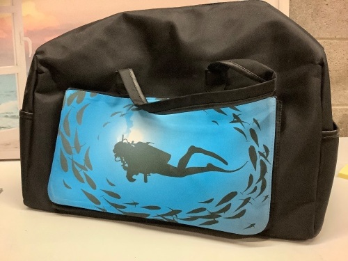 Scuba Diving Bag. Some Scuffs on bottom - Lot 113