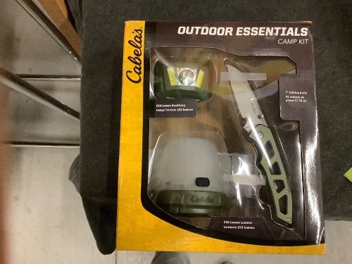 Outdoor Essentials Camp Kit - Lot 129