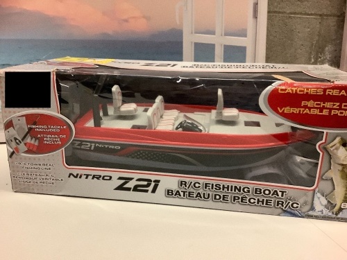 Nitro Z21 R/C Fishing Boat - Lot 136