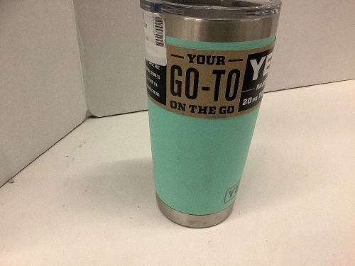 Yeti Rambler 20 oz Tumbler, Missing Part of the Lid - Lot 151