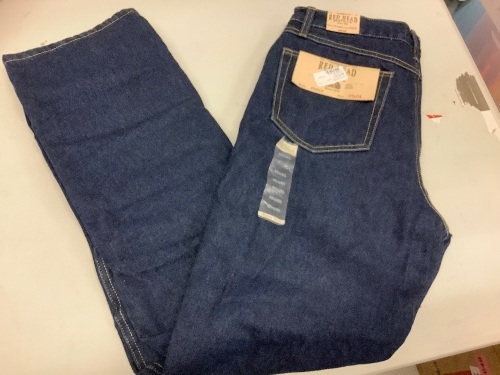 Red head Men's 32x34 Fleece Lined Pants - Lot 175