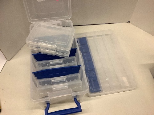 Large Bait box containing 8 small boxes - Lot 178
