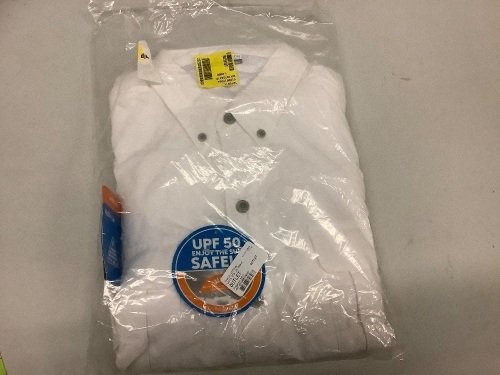 Men's Bahama II L/S Shirt, White - Lot 181