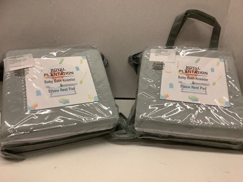 Lot of (2)  Royal Plantation Baby Bath Kneeler & Elbow Rest Pad - Lot 218