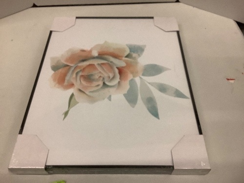 Floral print wall hanging - Lot 236