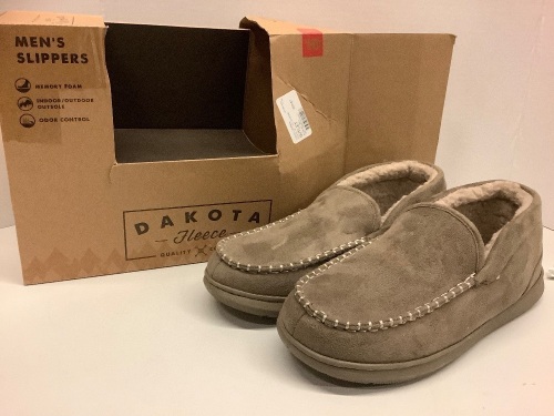 Dakota Fleece Mens Slippers, Size 10 - Lot 352
