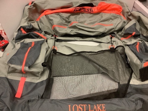 White River, Lost Lake Fishing Tube Cover, Missing Tubes - Lot 353