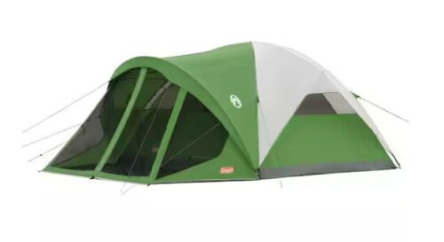 Coleman 6-Person Evanston Dome Camping Tent with Screen Room