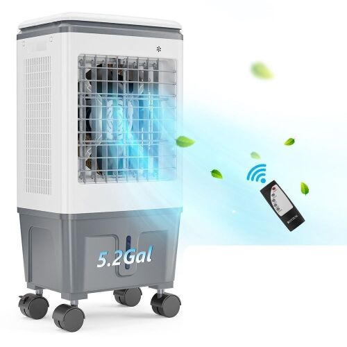 ROVSUN 5.2 Gal Portable Evaporative Air Cooler with Remote Control
