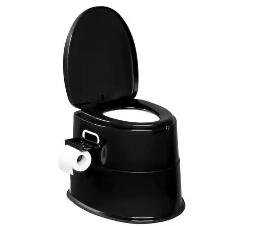VINGLI Portable Toilet with Detachable Inner Bucket and Removable Paper Holde