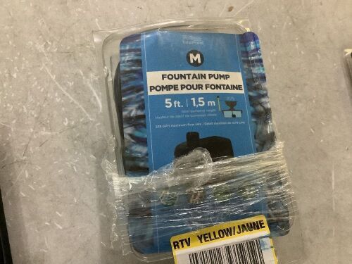 TOTALPOND 300 GPH Submersible Fountain Pump