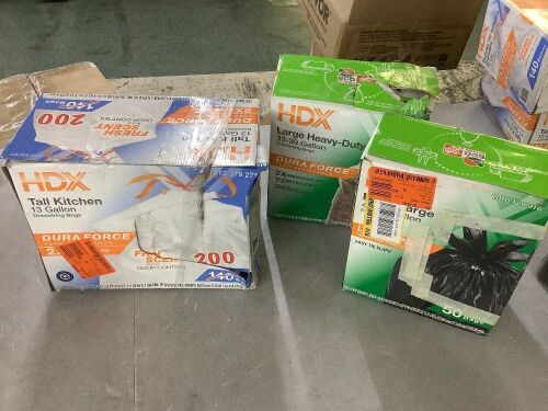 Lot of Trash Bags